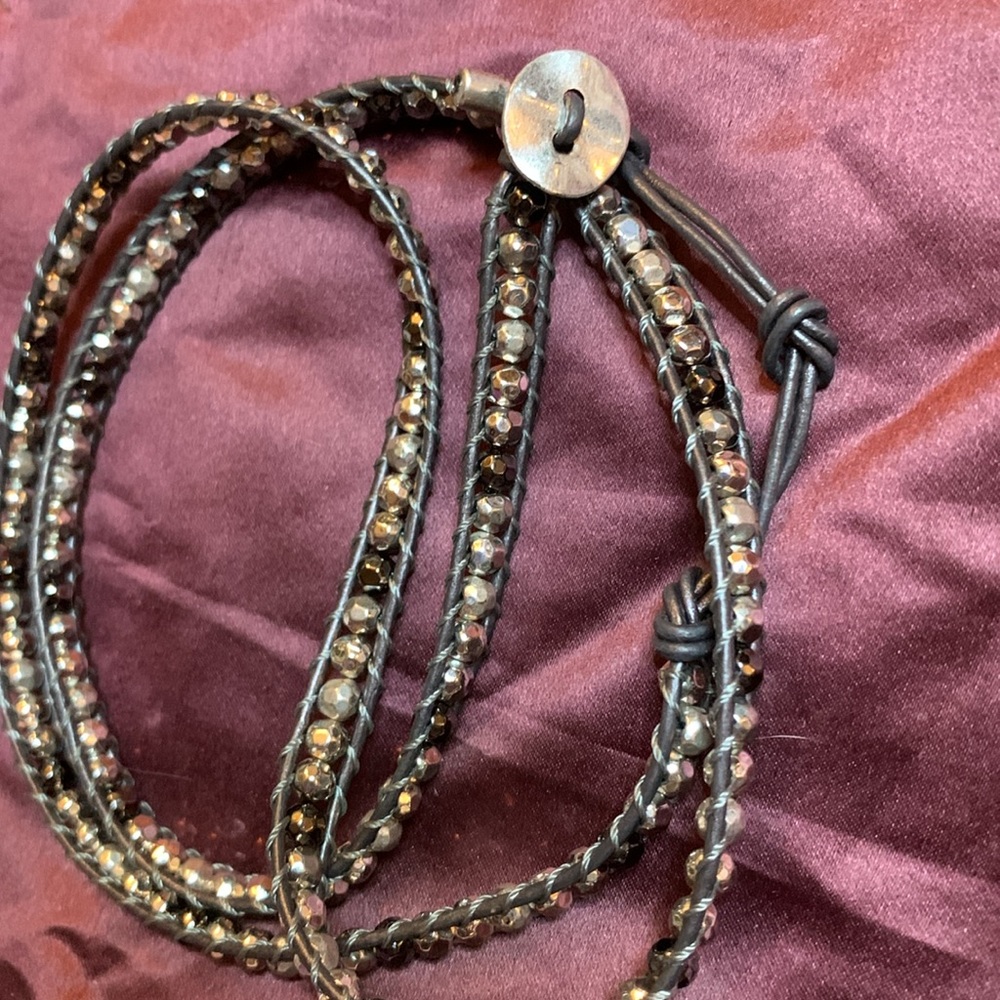 Leather Wrap Bracelet - image 3